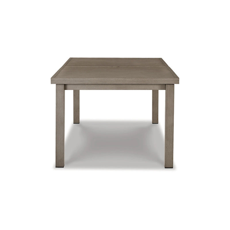 Signature Design by Ashley Beach Front Beige 7-Piece Outdoor Dining Package - 42W x 71/94D x 30H