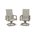 Signature Design by Ashley Beach Front Beige 7-Piece Outdoor Dining Package - 42W x 71/94D x 30H