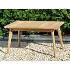 Nordic Patio Teak Wood Rectangular Coffee Table. 100% Teak Wood