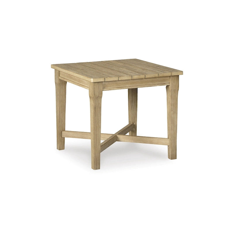 Silo Point Brown Square End Table