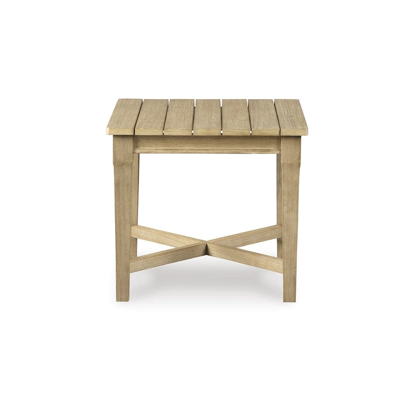 Silo Point Brown Square End Table