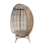 Rio Vista Sandstone Swivel Egg Chair Set with Side Table (2-Piece)