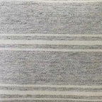 Sevita Farmhouse Triple Stripe Indoor Outdoor Pouf - 18 x 18 x 14