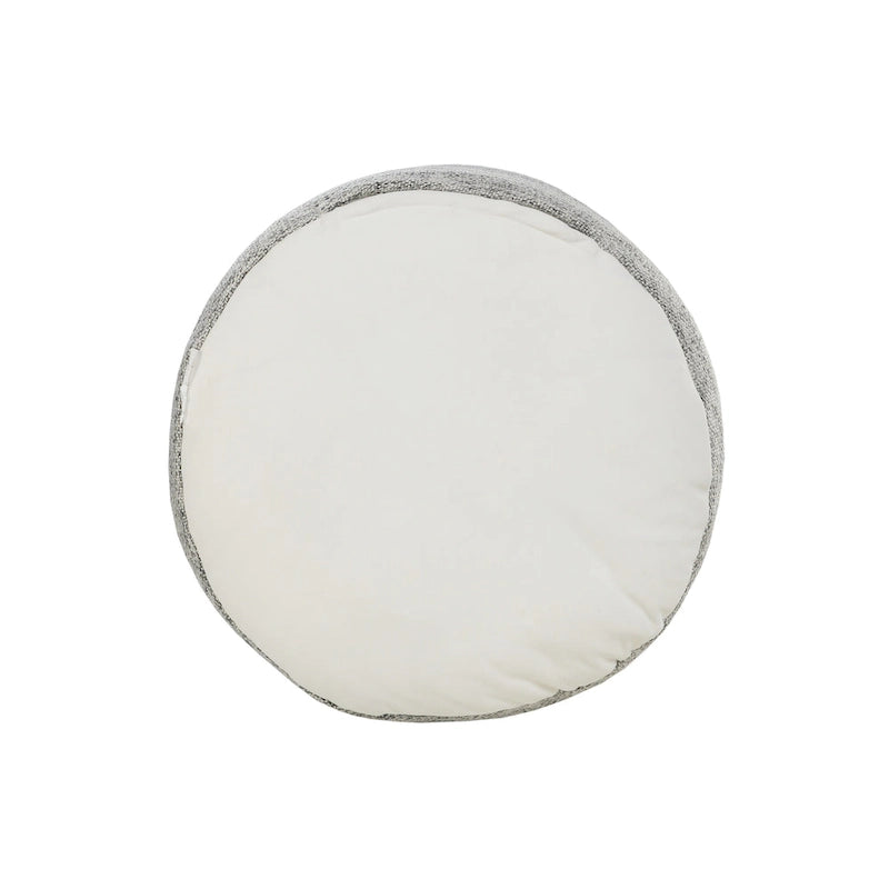 Sevita Farmhouse Triple Stripe Indoor Outdoor Pouf - 18 x 18 x 14