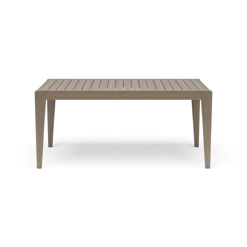 Homestyles Sustain Brown Wood Outdoor Dining Table - 66 x 36 x 30