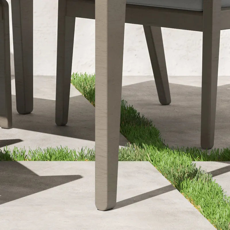 Homestyles Sustain Brown Wood Outdoor Dining Table - 66 x 36 x 30