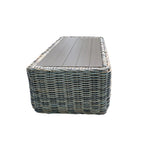 Hawaii Three-Tone Wicker Gray/Off White/Beige Coffee Table
