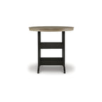 Signature Design by Ashley Fairen Trail Black/Driftwood 3-Piece Outdoor Dining Package - 45.13 W x 45.13 D x 42 H