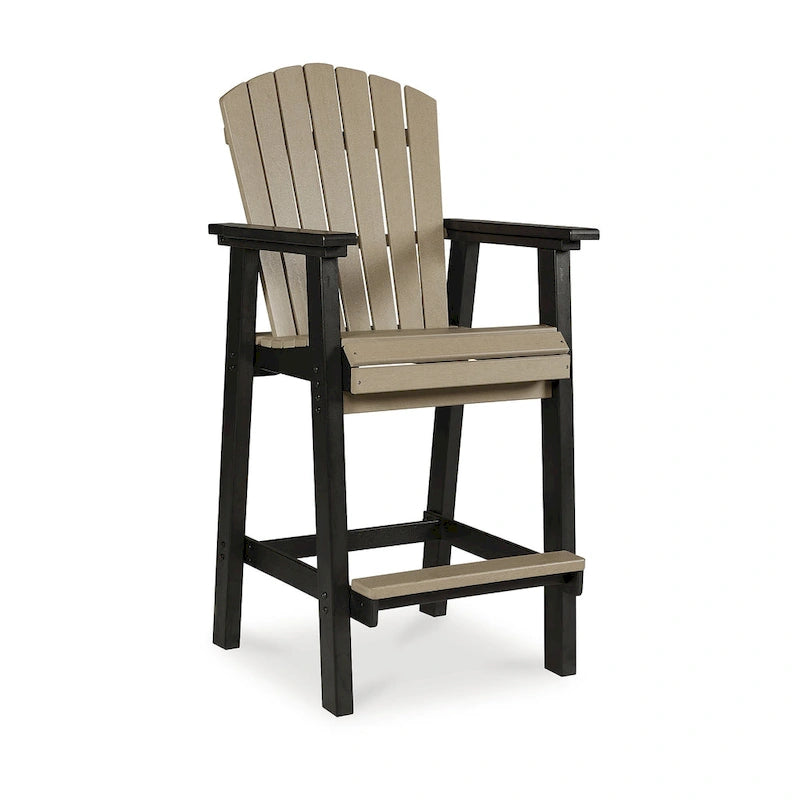Signature Design by Ashley Fairen Trail Black/Driftwood 3-Piece Outdoor Dining Package - 45.13 W x 45.13 D x 42 H