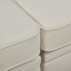 Convertible Sofa Bed with Reversible Chaise for Living Room