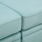 Convertible Sofa Bed with Reversible Chaise for Living Room
