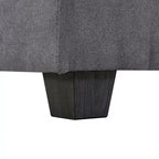 Convertible Sofa Bed with Reversible Chaise for Living Room