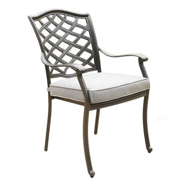 Arcadia 5-piece Outdoor Aluminum Dining Set with Cushions
