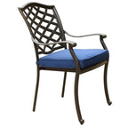 Arcadia 5-piece Outdoor Aluminum Dining Set with Cushions