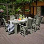 Weatherly 7-Piece Outdoor Dining Height Set - 42 x 84