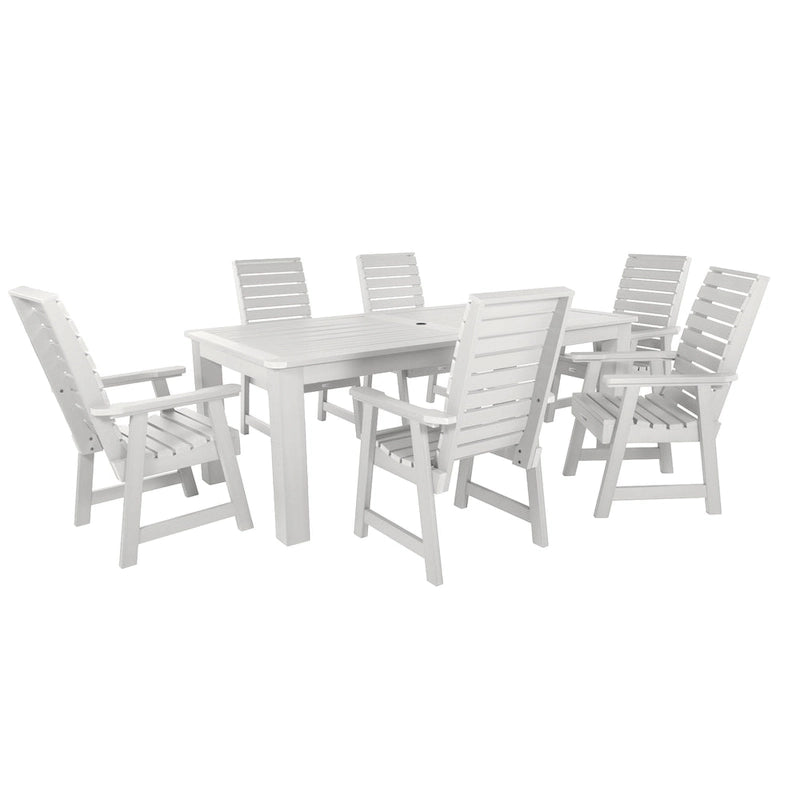 Weatherly 7-Piece Outdoor Dining Height Set - 42 x 84