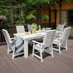 Weatherly 7-Piece Outdoor Dining Height Set - 42 x 84