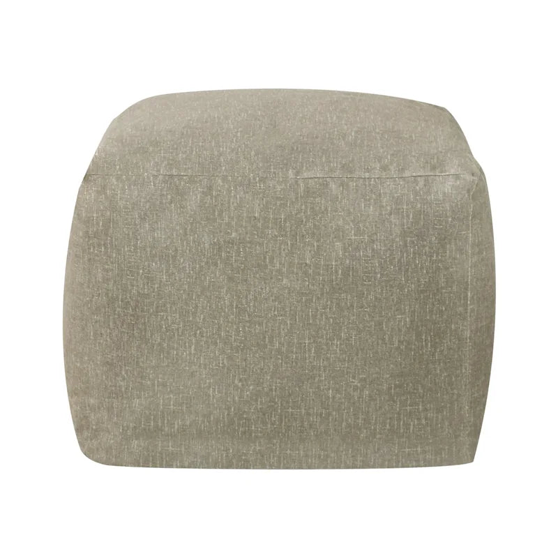 Square Velvet Pouf, Contemporary Style – Light Pink / Dove / Sapphire Blue / Teal Green / Truffle Brown / Indigo Dye