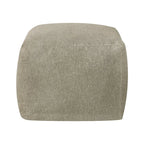 Square Velvet Pouf, Contemporary Style – Light Pink / Dove / Sapphire Blue / Teal Green / Truffle Brown / Indigo Dye