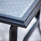 Patio Iron 4 or 5 Piece Sofa Seating Group with Cushions