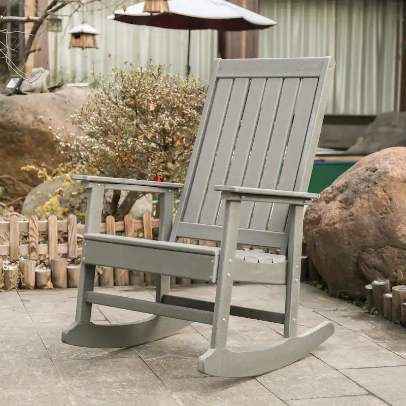 Island Retreat Ez-Care Tek-Wood Adirondack Rocker Chair