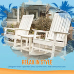 Island Retreat Ez-Care Tek-Wood Adirondack Rocker Chair