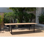 Amazonia Petherson Aluminum and Resin Outdoor Patio Dining Set