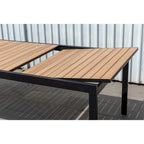 Amazonia Petherson Aluminum and Resin Outdoor Patio Dining Set