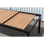 Amazonia Petherson Aluminum and Resin Outdoor Patio Dining Set