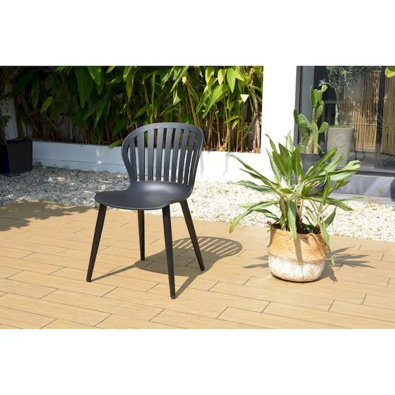 Amazonia Petherson Aluminum and Resin Outdoor Patio Dining Set
