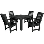 Lehigh 5-Piece Outdoor Dining Set - 42 x 42 Table, Dining-height