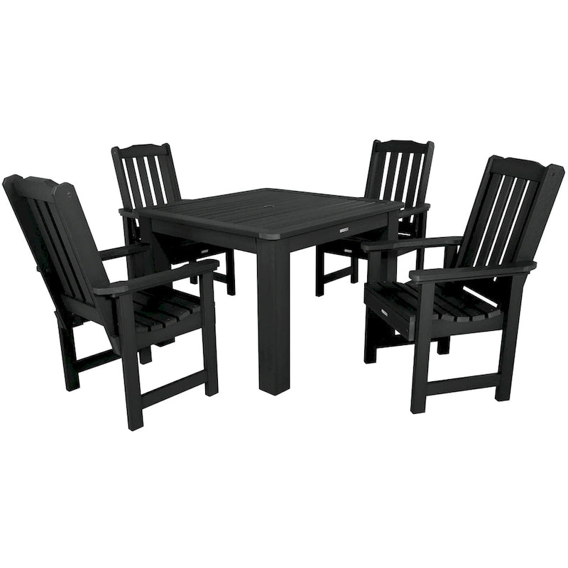 Lehigh 5-Piece Outdoor Dining Set - 42 x 42 Table, Dining-height