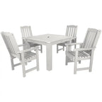 Lehigh 5-Piece Outdoor Dining Set - 42 x 42 Table, Dining-height