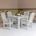 Lehigh 5-Piece Outdoor Dining Set - 42 x 42 Table, Dining-height