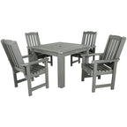 Lehigh 5-Piece Outdoor Dining Set - 42 x 42 Table, Dining-height