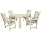 Lehigh 5-Piece Outdoor Dining Set - 42 x 42 Table, Dining-height