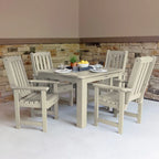 Lehigh 5-Piece Outdoor Dining Set - 42 x 42 Table, Dining-height