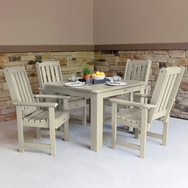 Lehigh 5-Piece Outdoor Dining Set - 42 x 42 Table, Dining-height