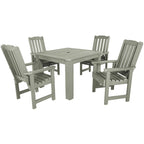Lehigh 5-Piece Outdoor Dining Set - 42 x 42 Table, Dining-height