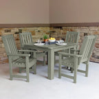 Lehigh 5-Piece Outdoor Dining Set - 42 x 42 Table, Dining-height