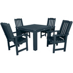 Lehigh 5-Piece Outdoor Dining Set - 42 x 42 Table, Dining-height