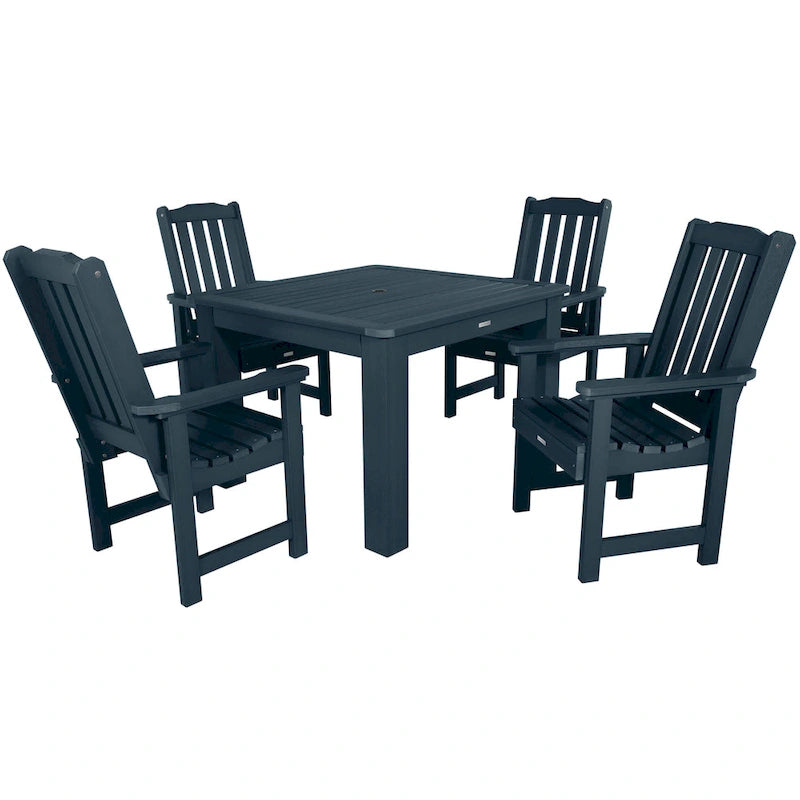 Lehigh 5-Piece Outdoor Dining Set - 42 x 42 Table, Dining-height