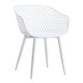 Aurelle Home Piola Waterproof Modern Outdoor Chairs (Set of 2) - 23 x 24 x 32