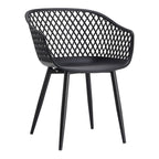 Aurelle Home Piola Waterproof Modern Outdoor Chairs (Set of 2) - 23 x 24 x 32