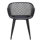 Aurelle Home Piola Waterproof Modern Outdoor Chairs (Set of 2) - 23 x 24 x 32