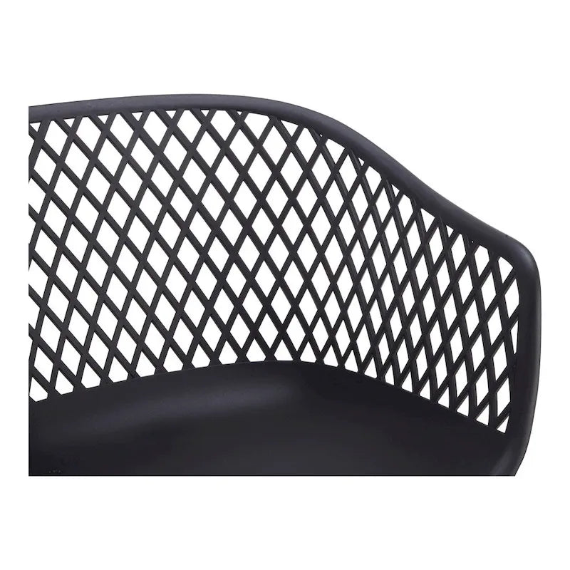 Aurelle Home Piola Waterproof Modern Outdoor Chairs (Set of 2) - 23 x 24 x 32