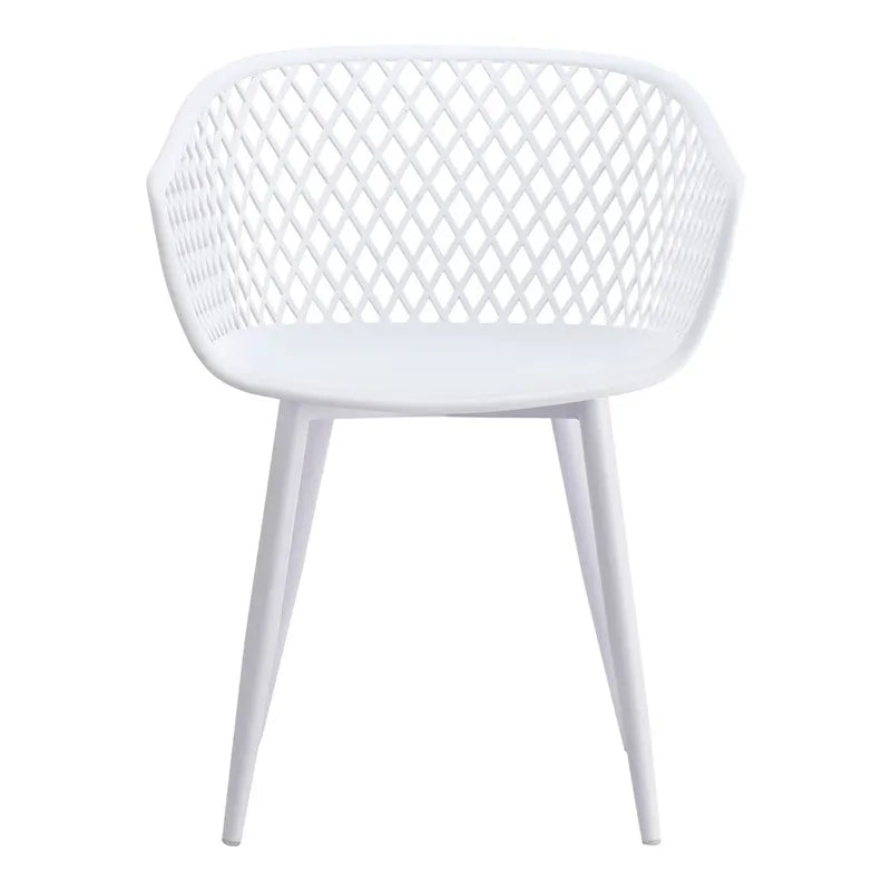 Aurelle Home Piola Waterproof Modern Outdoor Chairs (Set of 2) - 23 x 24 x 32