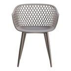 Aurelle Home Piola Waterproof Modern Outdoor Chairs (Set of 2) - 23 x 24 x 32