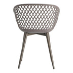 Aurelle Home Piola Waterproof Modern Outdoor Chairs (Set of 2) - 23 x 24 x 32