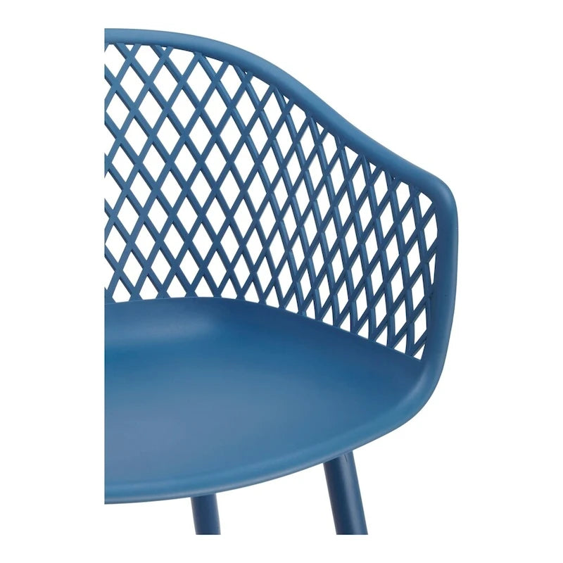 Aurelle Home Piola Waterproof Modern Outdoor Chairs (Set of 2) - 23 x 24 x 32